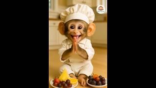 smart baby monkey ️