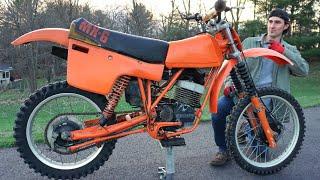 Ultra Rare 1980's Dirt Bike Hasn't Ran In 12 Years