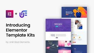 Introducing Elementor Template Kits