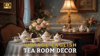 Create a Cozy English Tea Room: Essential Decor Tips for a Classic & Comfortable Look