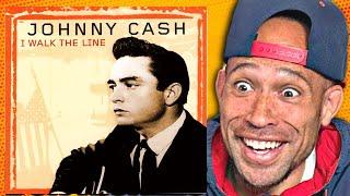 Johnny Cash - I Walk the Line REACTION! This is a love song!?!?