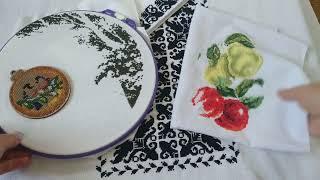 19-23. Вишивальні будні (16-20 липня)/embroidery weekdays. Вишивка хрестиком/cross-stitch.