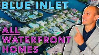 Best Areas To Live BOCA RATON FLORIDA | Waterfront Neighborhood Tour 2023 | See BLUE INLET