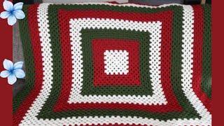 How to make   easy Christmas  Crochet Pattern /Blanket /Crochet Tutorial  /  @Loop2loop-w1y