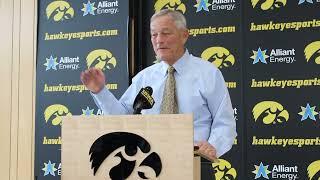 Kirk Ferentz on Iowa football's QB situation heading into matchup with Nebraska