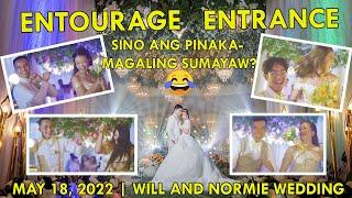 Entourage Entrance | Will and Normie Wedding Reception | Arcivu Hall Palo Leyte | May 18, 2022