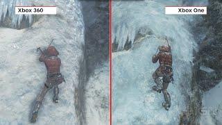 Rise of the Tomb Raider Graphics Comparison Xbox One vs Xbox 360