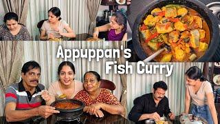 Cooking Fish Curry with Appuppan | Ishaani Krishna.