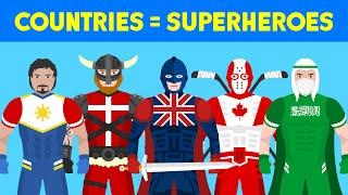 If Countries Were Superheroes