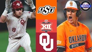 #2 Oklahoma State vs #1 Oklahoma | Big 12 Championship Game | 2024 College Baseball Highlights