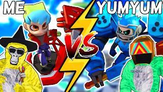 YumYum challenged me to a match in Sky Strikers VR