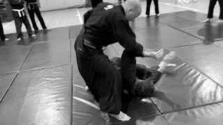Using 5th timing for Kubi Nage - AKBAN Ninjutsu with Yossi Sheriff