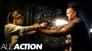 Hunting Down The Elites (Bunker Fight Scene) | The Hunt (2020) | All Action