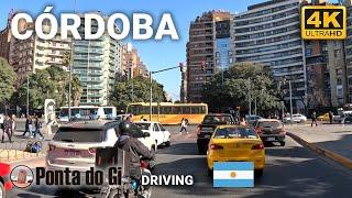 ESTUPENDA y MODERNA CIUDAD de CÓRDOBA [CAPITAL] #driving TOUR 4K uhd 2024 CENTRO de DÍA- ARGENTINA