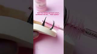 Perfect spikes every time using bonder!  #lashes #lashextensions #volumelashes