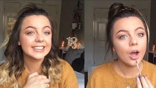 TRYING METALLIC LIQUID LIPSTICK ?? | Lauren Victoria