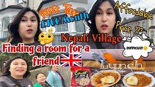 How to Find Accommodation in the UK | International Students| A Day of House Tours & Rent Breakdown