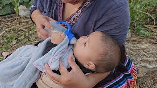 How a Single Mother Prepares Winter Clothes and Milk for an Abandoned Child? Banana Harvest