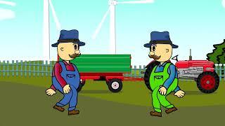 Long Compilation of animated Tales about Tractors and Construction Vehicles