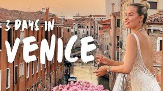 VENICE ITALY TRAVEL VLOG - 3 Day Itinerary, hotel tours, good food, gondola rides + more!
