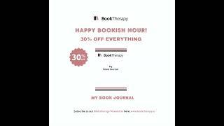 Happy Bookish Hour! 30% off All Our Bibliotherapy & Personalised Reading Services!