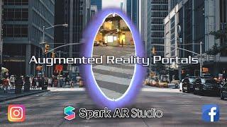 Spark AR Tutorial : How To Make AR Portal Effect And Publish On Instagram