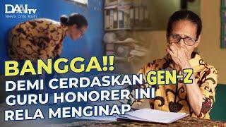 Guru Honorer Ini Rela Menginap demi Mencerdaskan Anak Bangsa