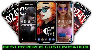 Best Xiaomi HyperOS Customization For Miui 14/13 Widget,Edge Animation & Change Volume Bar HyperOS