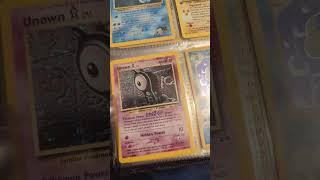 my vintage pokemon holo collection