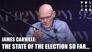 The State Of The Election So Far | James Carville Live at 92NY