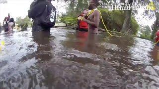 Bodycam shows rescues in Hillsborough in Milton's aftermath; drone footage shows more Florida damage