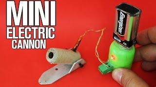 How To Make Mini Electric Cannon