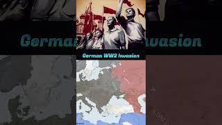 German invasion of the Soviet Union #ww2 #viral #shorts