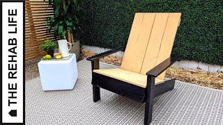 The $50 Modern Adirondack Chair - Easy DIY Project!