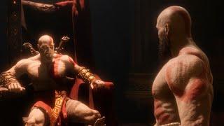 Kratos Viejo Confronta a Kratos Joven En El Valhalla