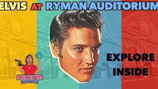 Elvis at The Grand Old Opry 70 Years Ago New Exhibit at The Famous Ryman - Explore Inside