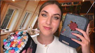 ASMR Deutsch Mutti packt deine Büchertasche zum Schulbeginn  Mommy Roleplay School