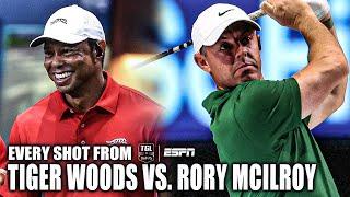 Tiger Woods vs. Rory McIlroy ️ EVERY SHOT from their first TGL matchup | TGL on ESPN