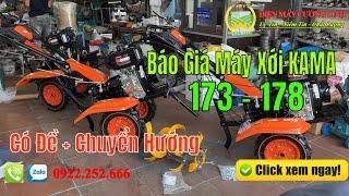 Giá Bán Máy Xới Đất Chạy Dầu KAMA 173, 178 Mới Nhất Tháng 11 Năm 2024