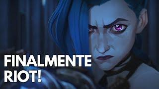 FINALMENTE ELE APARECEU! RIOT ENTREGOU O QUE TODO MUNDO ESTAVA ESPERANDO - ARCANE, EPISÓDIO 4