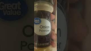 GREAT VALUE ONION POWDER REVIEW