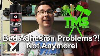 Part Warping and Bad Bed Adhesion? Not with this stuff! // Vision Miner Nano Polymer Adhesive!