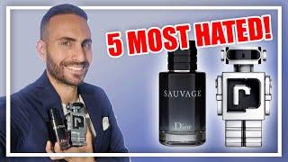 5 MOST HATED Men's Designer Fragrances OF ALL TIME!