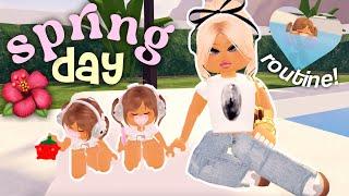 Spring Family Day Routine!  | Roblox Berry Avenue Roleplay