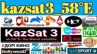 How to sat kazsat3 at 58.5e Rusian satellite dish setting new update today