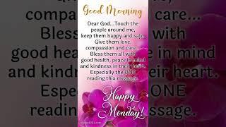 Monday Blessings: Embrace the Week Happy Monday Greetings & Good Morning Vibes! ️#mondayblessing