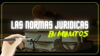 ¿QUE SON LAS NORMAS JURIDICAS? en minutos