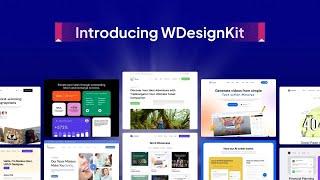 Introducing WDesignKit — 1000+ WordPress & Elementor Templates, Widget Builder, Cloud Storage & More