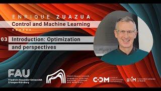 S03/12. Introduction: Optimization and Perspectives