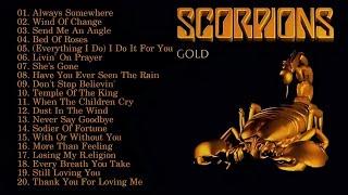 Scorpions Gold Greatest Hits Full Album 2024  Best Best Rock Songs 70s 80s 90s